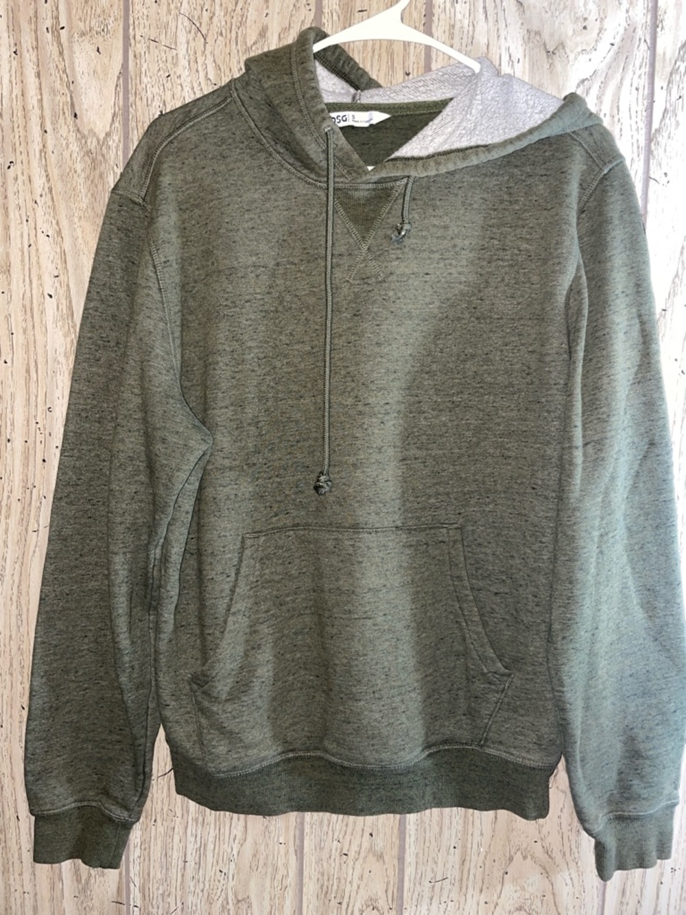 DSG Men's Olive Green Hooded Pullover